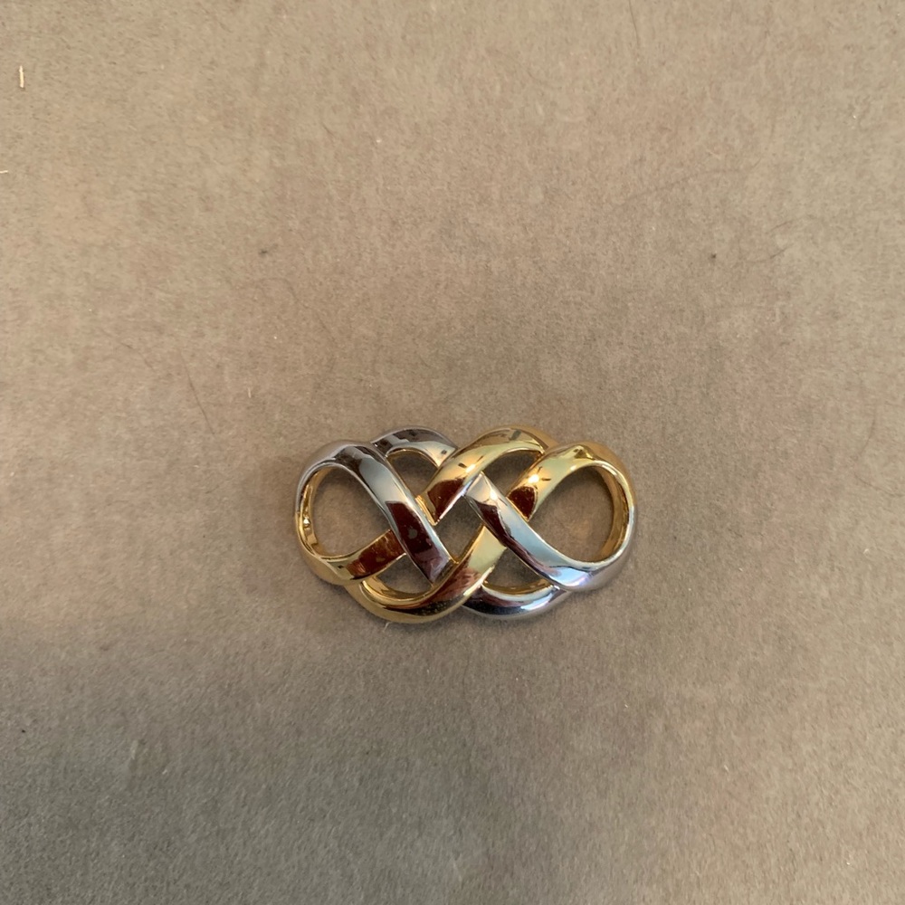 Lia Sophia Overlap Gold and Silver Slide